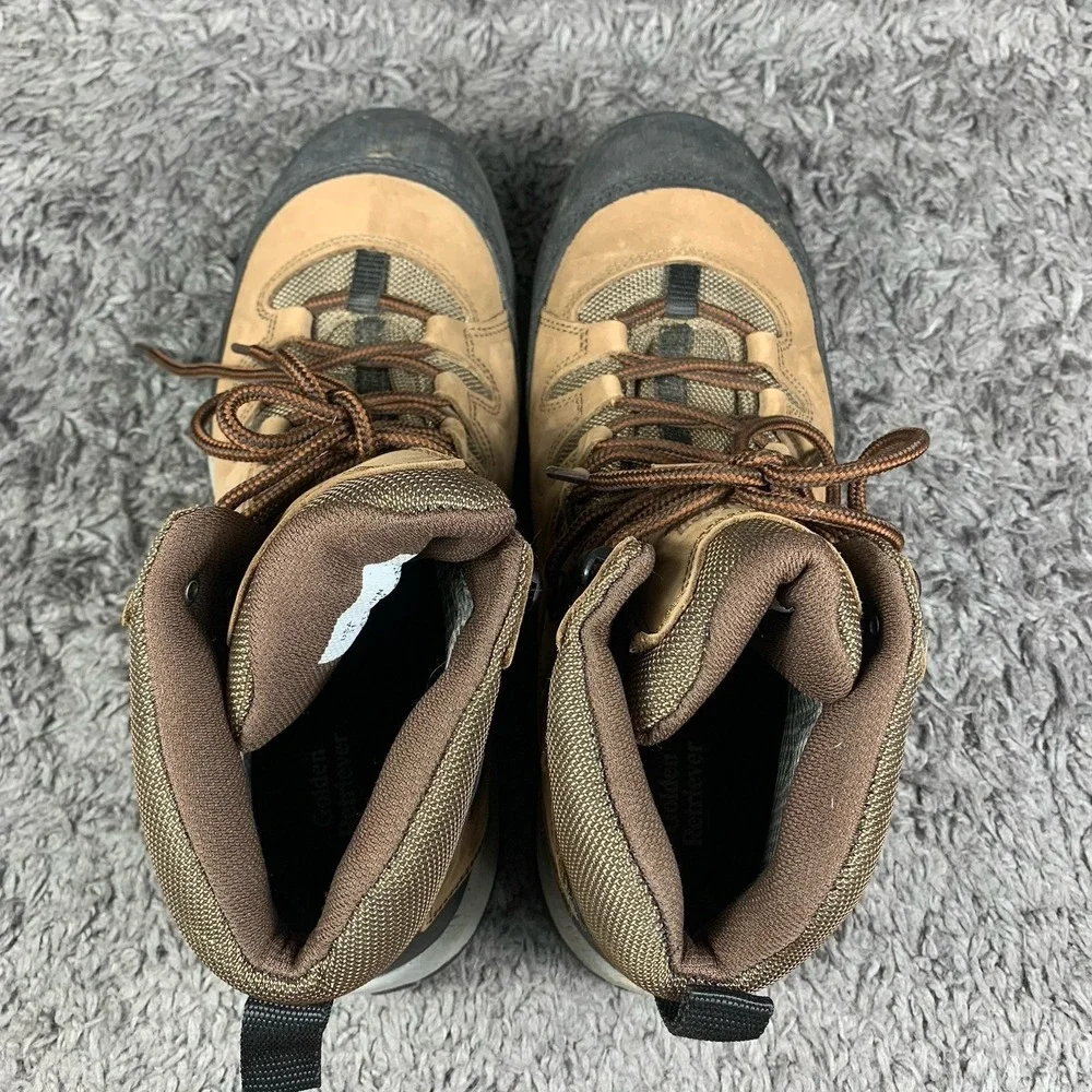 Golden Retriever Steel Toe Waterproof Mens Work Shoe Non Slip Safety EH Size 11